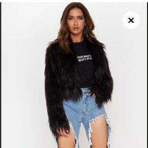 Pretty Little Thing Shag Jacket